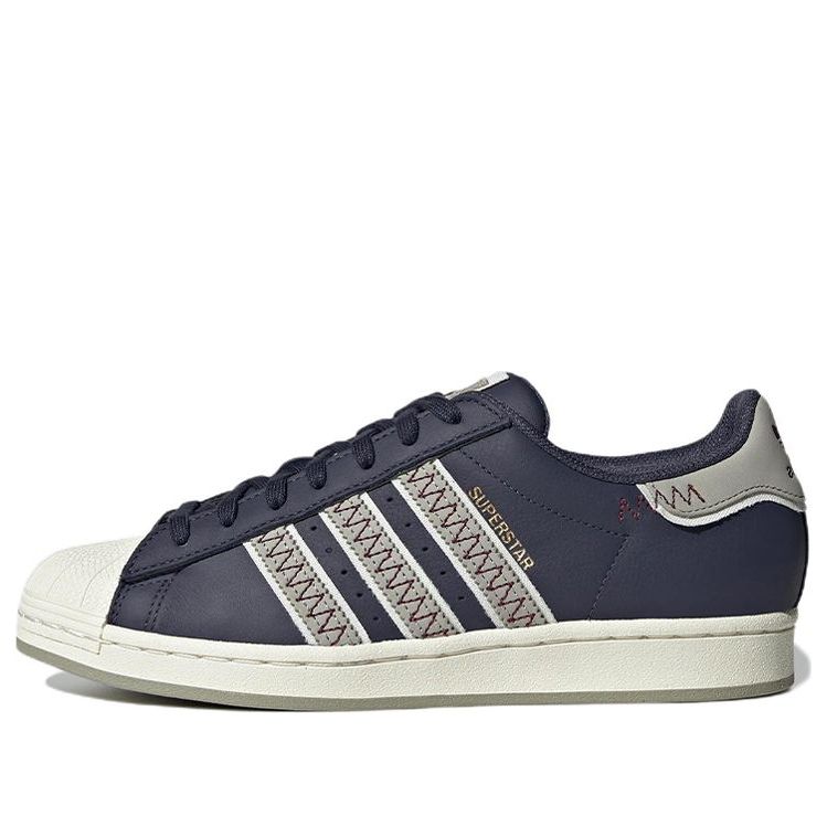 adidas originals Superstar 'Dark Blue Light Gray White' GX2166