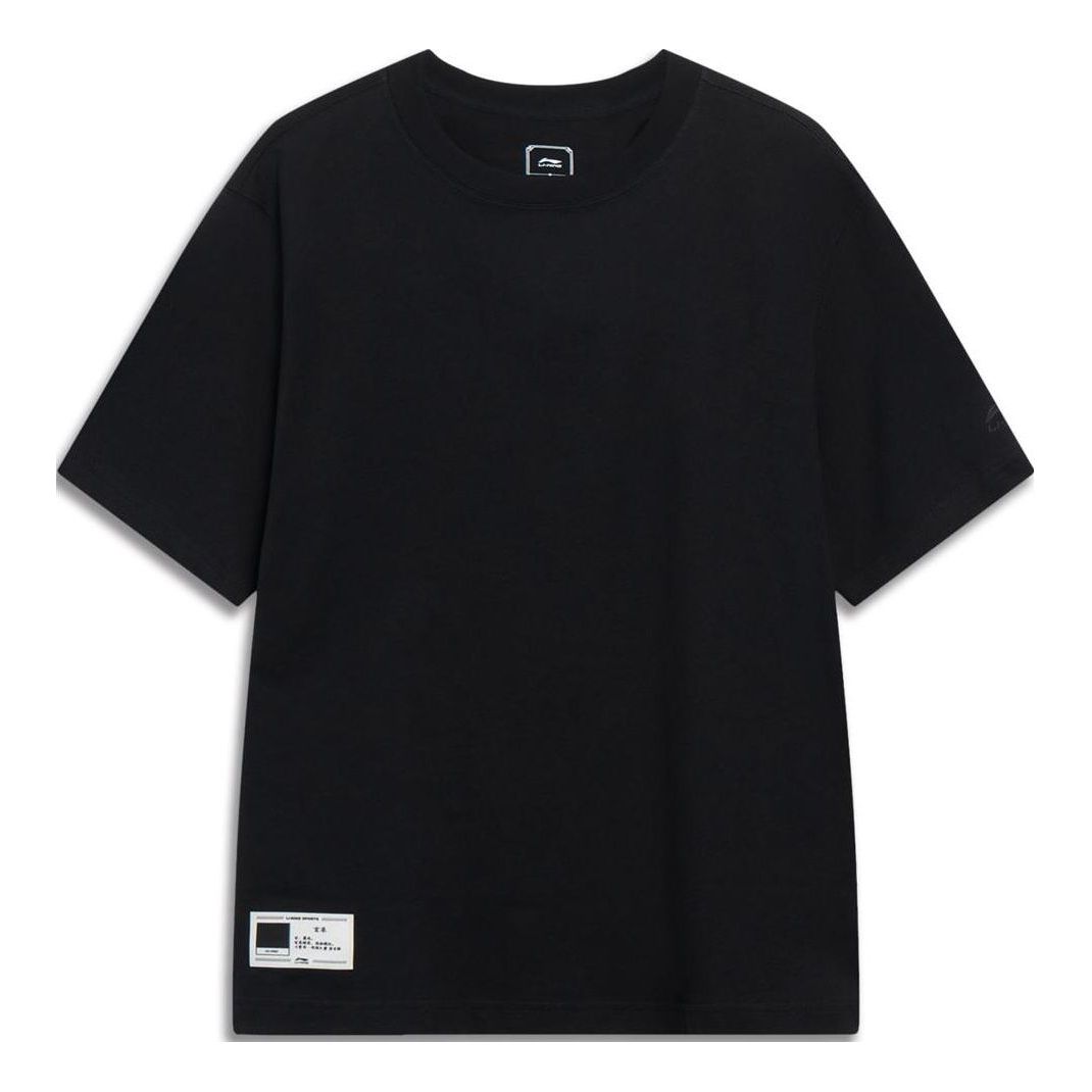 Li-Ning Chinese Color T-shirt 'Black' AHST187-5