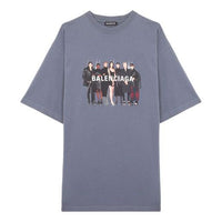 Balenciaga Real Balenciaga T-shirt 'Grey' 620969TIV471404