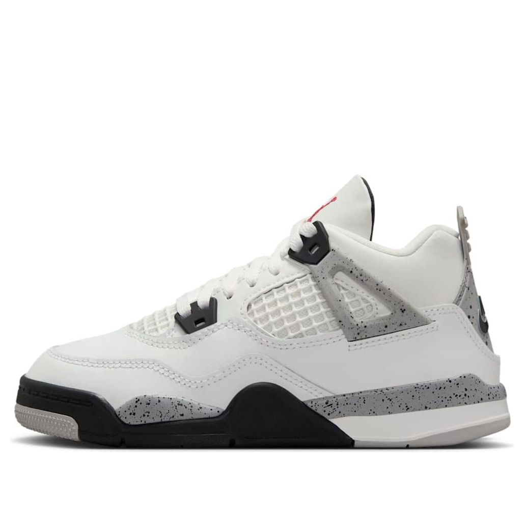 (PS) Air Jordan 4 Retro OG 'White Cement' 2025 IB4388-100