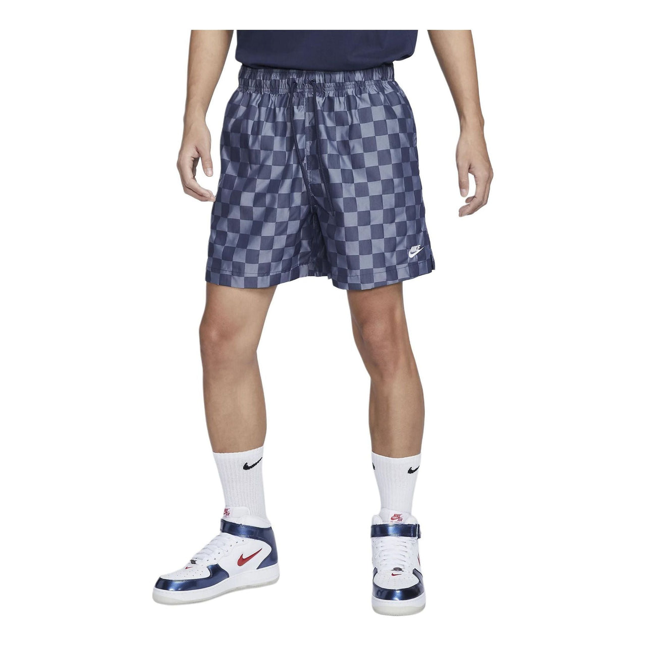 Nike Club Flow Shorts Asia Sizing 'Midnight Navy' FN3099-410