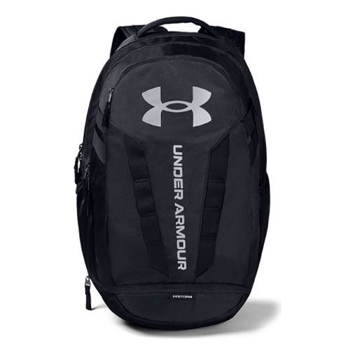 Under Armour Hustle 5.0 Backpack 'Black Silver' 1361176-001