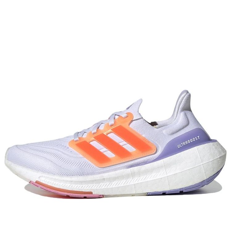 (WMNS) adidas UltraBoost Light 'White Solar Red' HQ6354