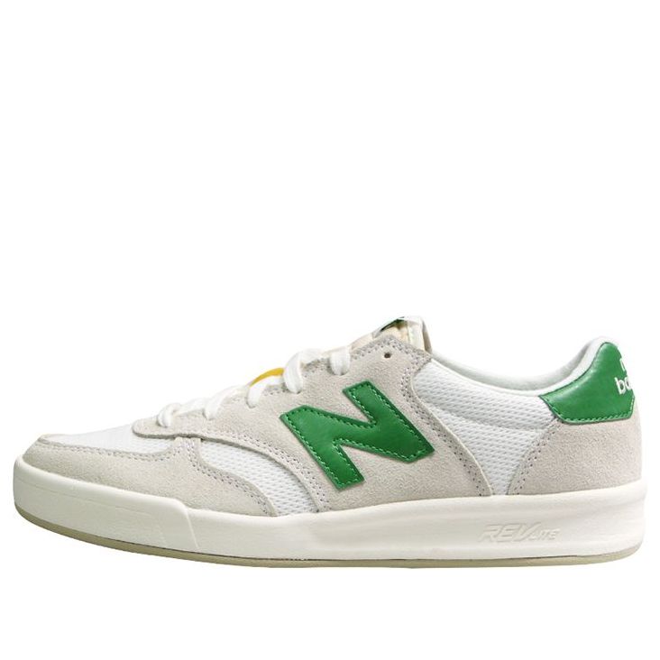 New Balance 300 Series Retro Low Tops Casual Skateboarding Shoes Unisex White Green CRT300CK