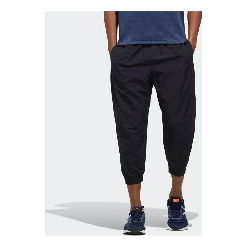 Men's adidas Mh 3S 7/8 Pt Sports Stylish Cropped Pants/Trousers Asia Edition Black FM5464