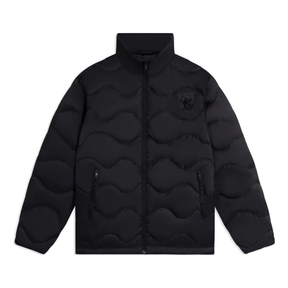Li-Ning Fashion Trend Down Jacket 'Black' AYMS081-3
