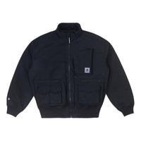 Converse Short Down Bomber Jacket 'Black' 10025251-A03