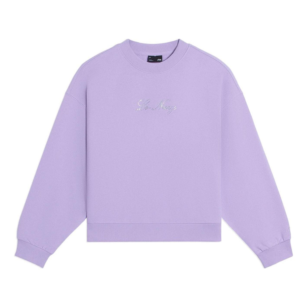 (WMNS) Li-Ning Lifestyle Classic Pullover 'Purple' AWDS634-3