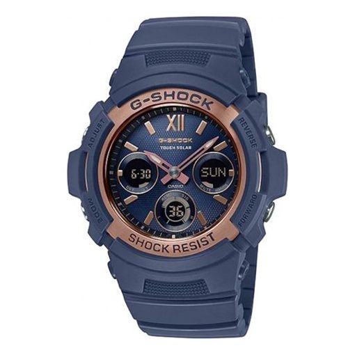 CASIO G-Shock Analog-Digital 'Blue' AWR-M100SNR-2A
