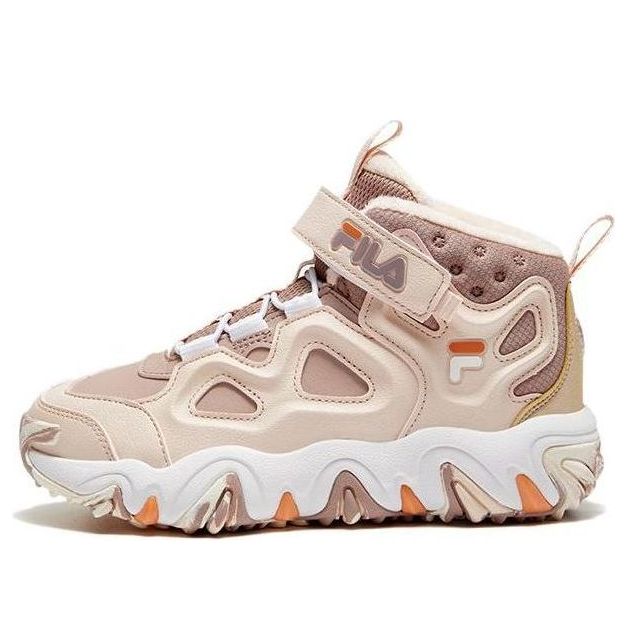 (GS) FILA Lifestyle High-Top Shoes 'Pink White' K15B342991PPSW