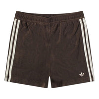 adidas x Wales Bonner Towel Short 'Dark Brown' IB3250