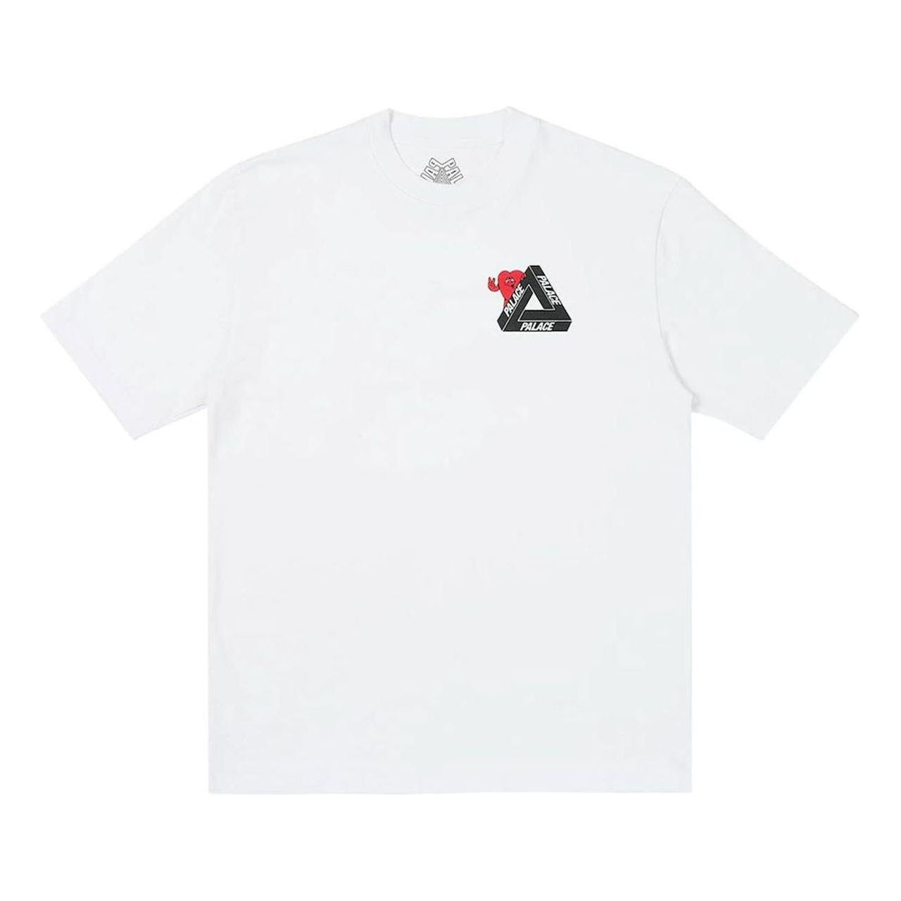 Palace Tri-Hearts T-shirt 'White' P26TS026