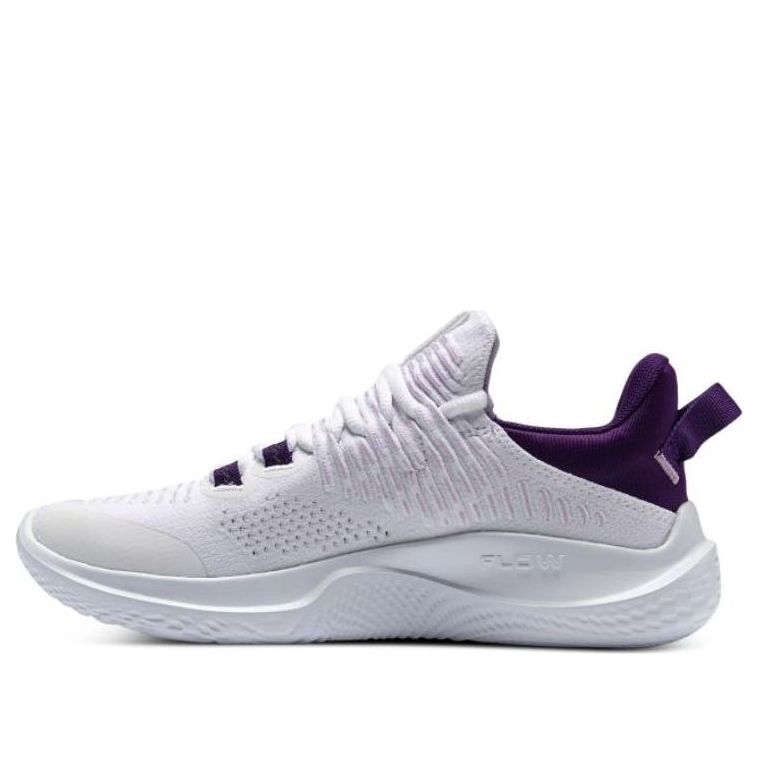 (WMNS) Under Armour Flow Dynamic IntelliKnit 'White Purple' 3027284-100