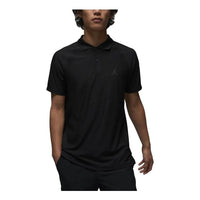 Air Jordan Dri-FIT ADV Sport Quick-Dry Golf Lapel T-Shirt 'Black' DZ0550-010