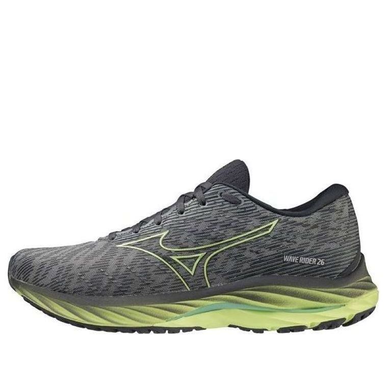 Mizuno Wave Rider 26 'Grey Volt Green' J1GC220310