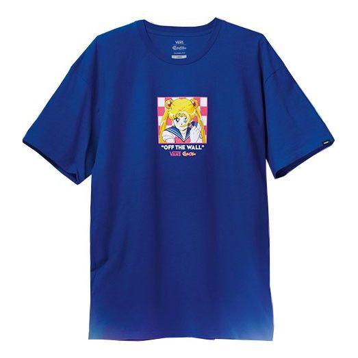 Vans x Pretty Guardian Sailor Moon Graphic T-Shirt 'Blue' VN0000A67WM