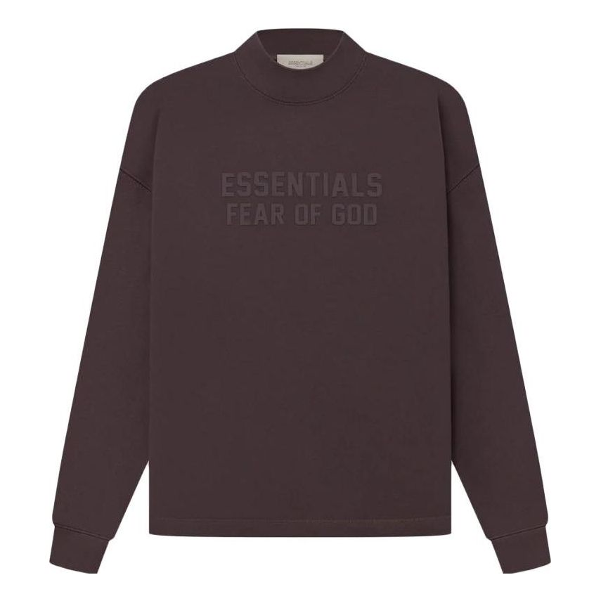 Fear of God Essentials SS23 Relaxed Crewneck 'Plum' FOG-SS23-024