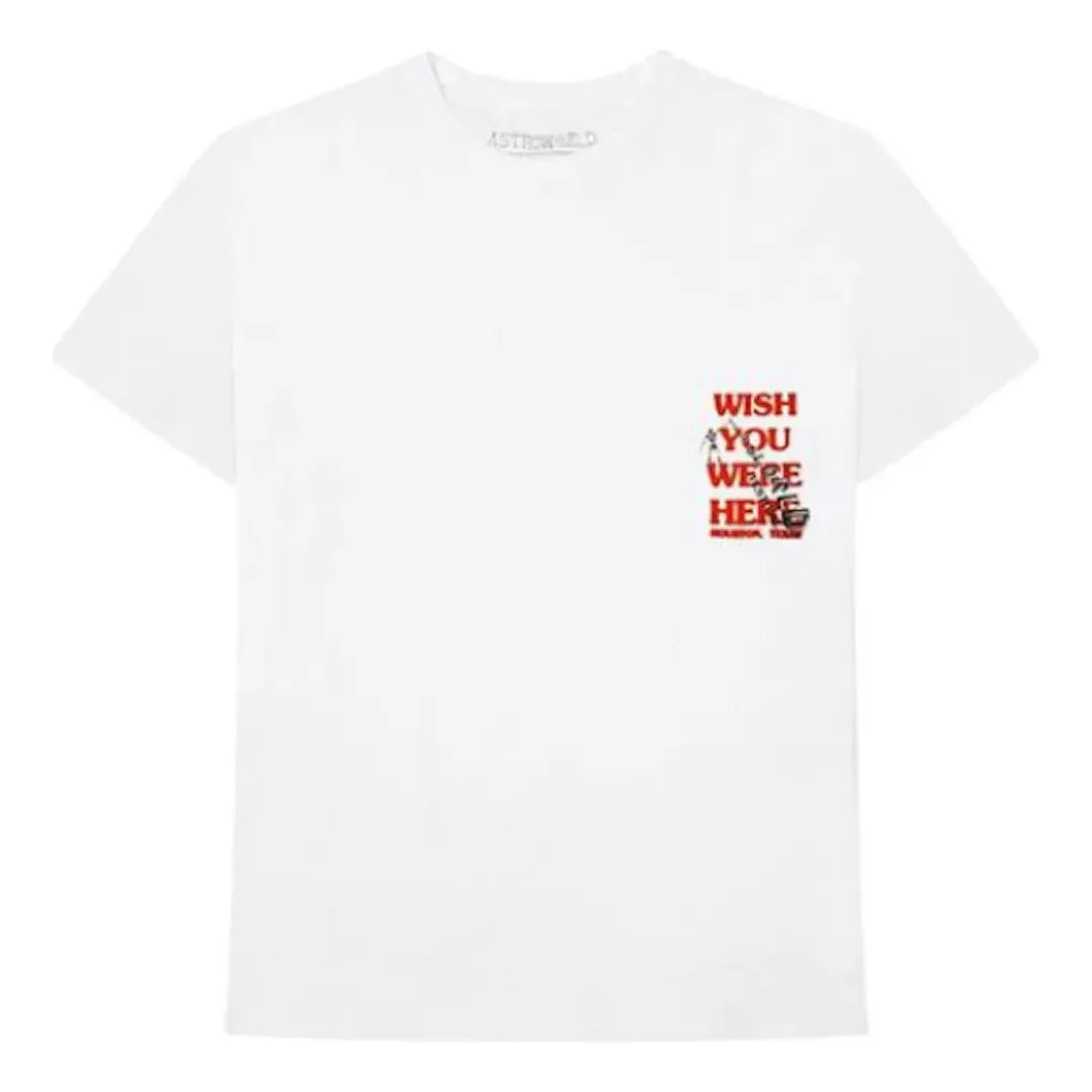 Travis Scott Wish You Were Here Festival Tee 'White' CJFN-SS42