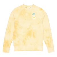 Men's Nike Sportswear Tie Dye Embroidered Daisy Round Neck Gold DM5011-777