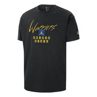 Air Jordan x NBA Golden State Warrors Logo T-Shirt 'Black' FN1065-010