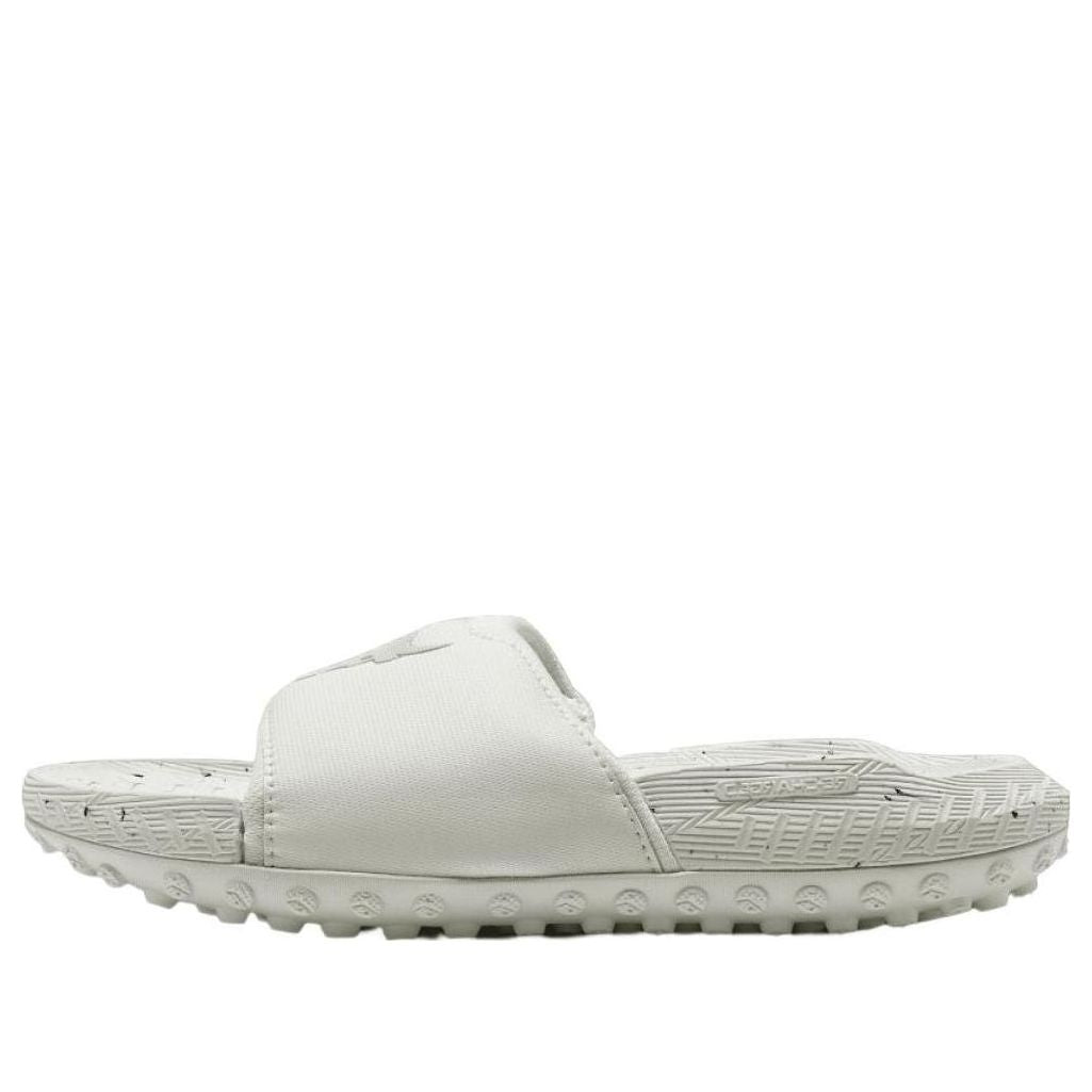Under Armour Project Rock 3 Slide 'White Halo Grey' 3026034-100