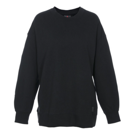 (WMNS) Air Jordan Flight Fleece Crewneck Sweatshirt 'Black' FB5117-010