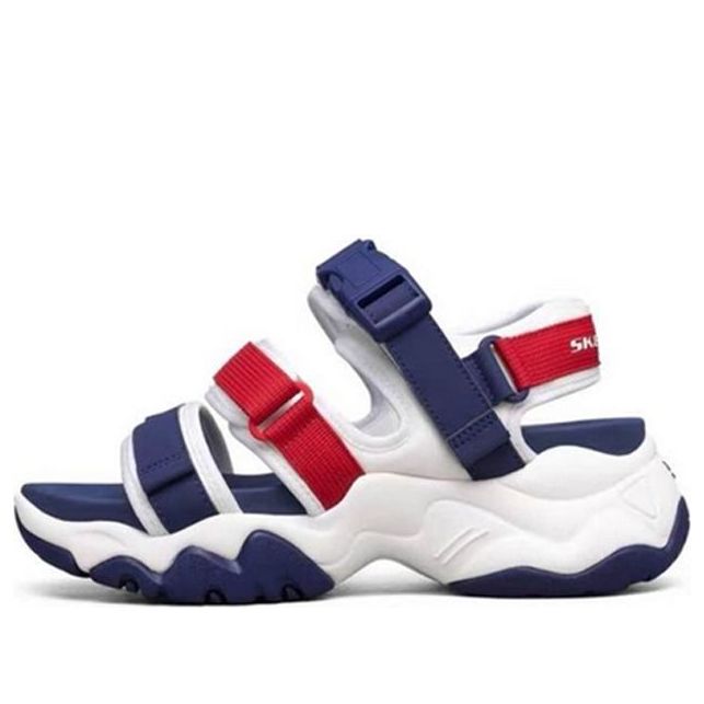 (WMNS) Skechers D Lites 3.0 Sandals Blue 66666302-WNVR