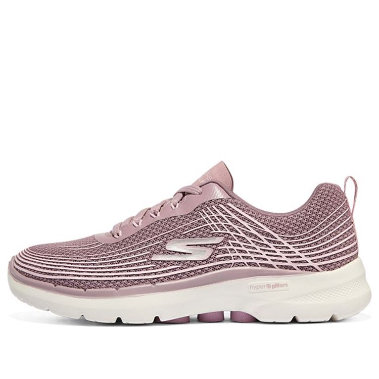 (WMNS) Skechers GO Walk 6 'Mauve' 124554-MVE