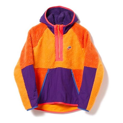 Nike MENS Sportswear Jacket Sail Royal Orange BV3766-886
