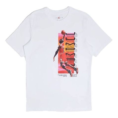 Nike AS Men's J LGC AJ11 SS Tee 2 White CW0860-100