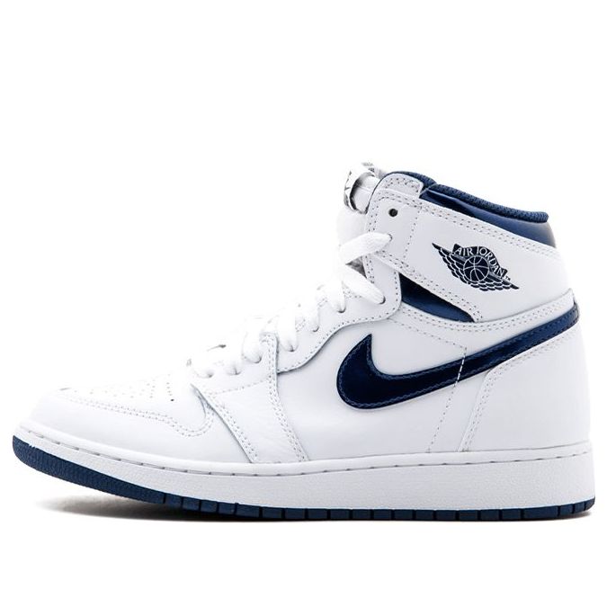 (GS) Air Jordan 1 Retro High OG 'Metallic Navy' 575441-106