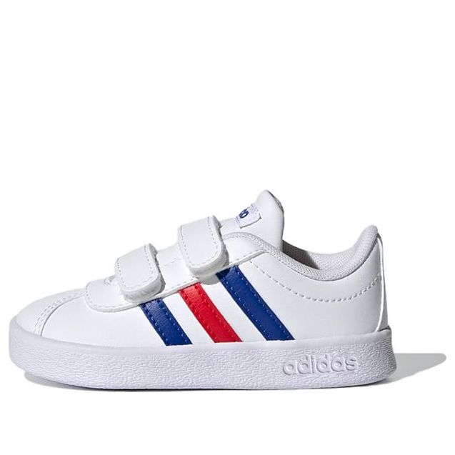 (TD) adidas VL Court 2.0 I 'White Royal Blue Vivid Red' FY9275