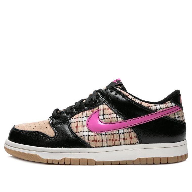 (GS) Nike Dunk Low 'Black Beige Pink' 309601-264