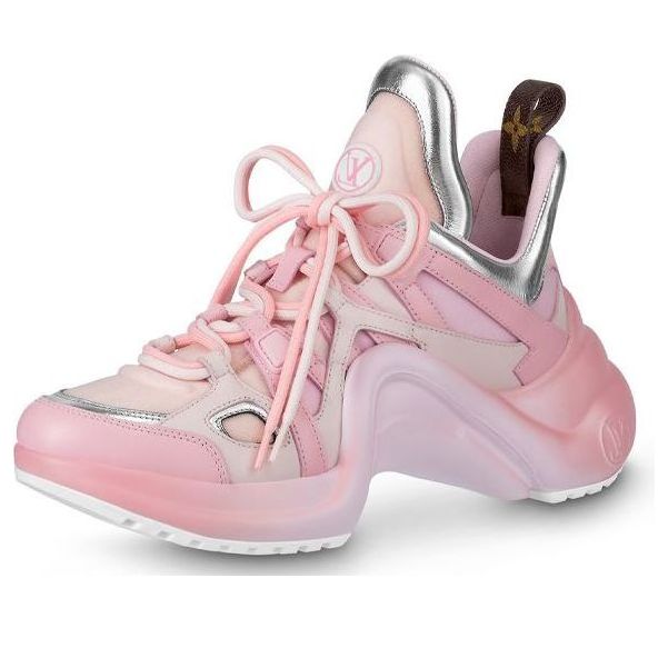 (WMNS) LOUIS VUITTON Archlight 1.0 Sneakers 'Pink Silver' 1AACLU
