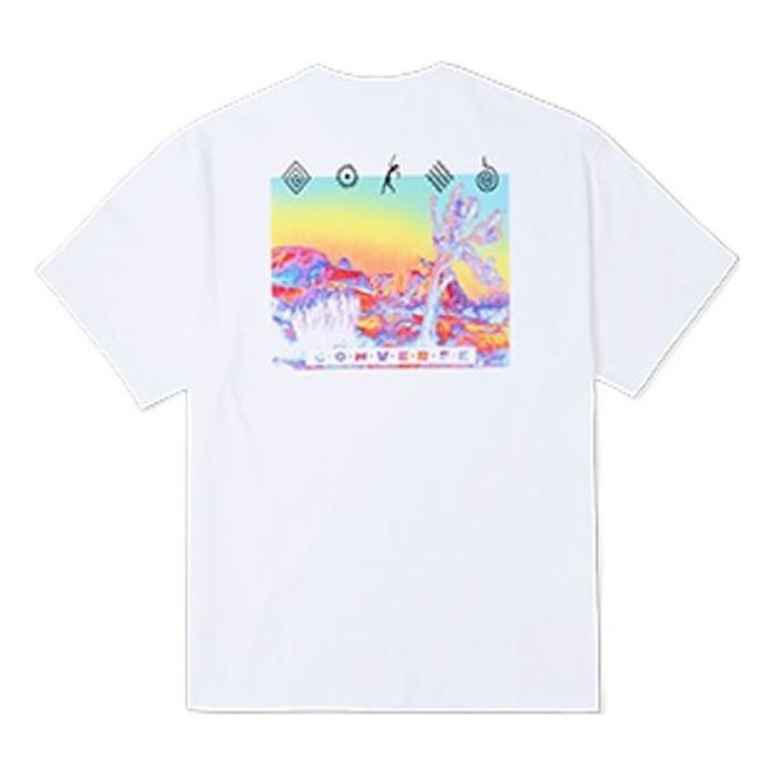 Converse Inverted Desert Graphic T-Shirt 'White' 10023994-A03