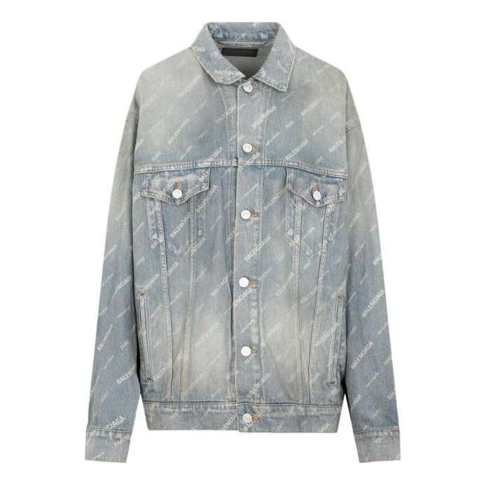 Balenciaga Denim Jacket Large Fit 'Light Japanese Indigo' 719319TNW553221
