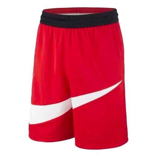 Nike Large Logo Breathable Sport Casual Shorts Men's Red BV9386-657