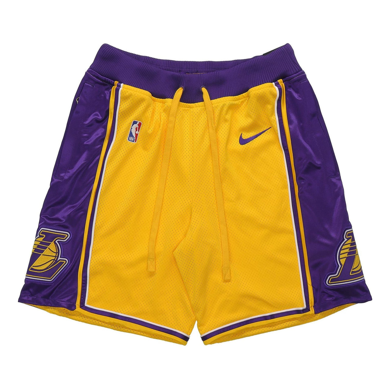 Nike Los Angeles Lakers Basketball Shorts Yellow AJ9170-728