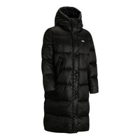(WMNS) Under Armour Down Puffer Parka 'Black' 1373458-001