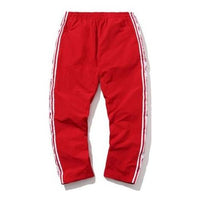Li-Ning Logo Track Pants Paris Fashion Week 'Red White' AYKN371-2