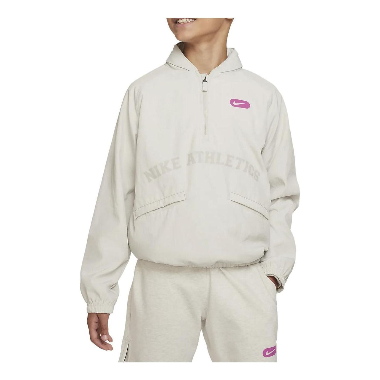 (PS) Nike Athletics Repel 1/2-Zip Training Hoodie 'White' DX5365-072
