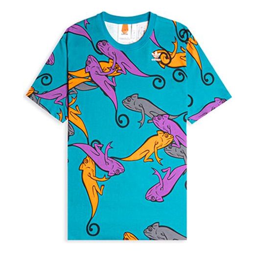 adidas originals Full Print Multicolor Dragon Printing Short Sleeve FM3686