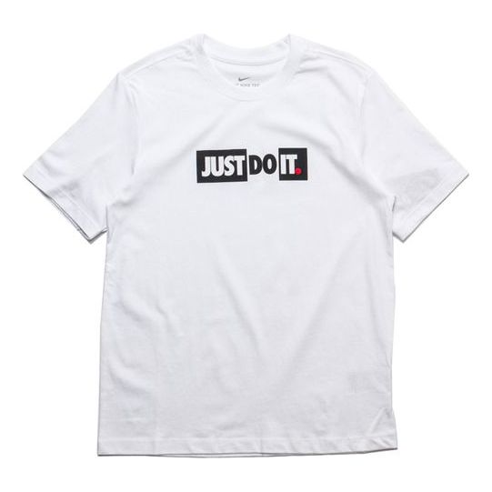 Nike Sportswear JDI Short Sleeve White Black CK2306-101