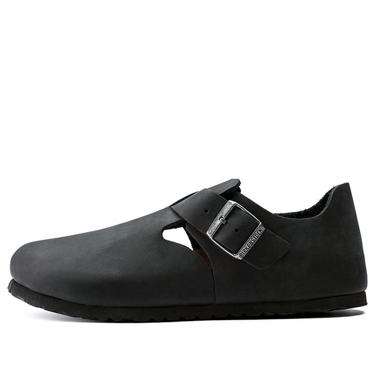 Birkenstock London Oiled Leather 'Black' 166541