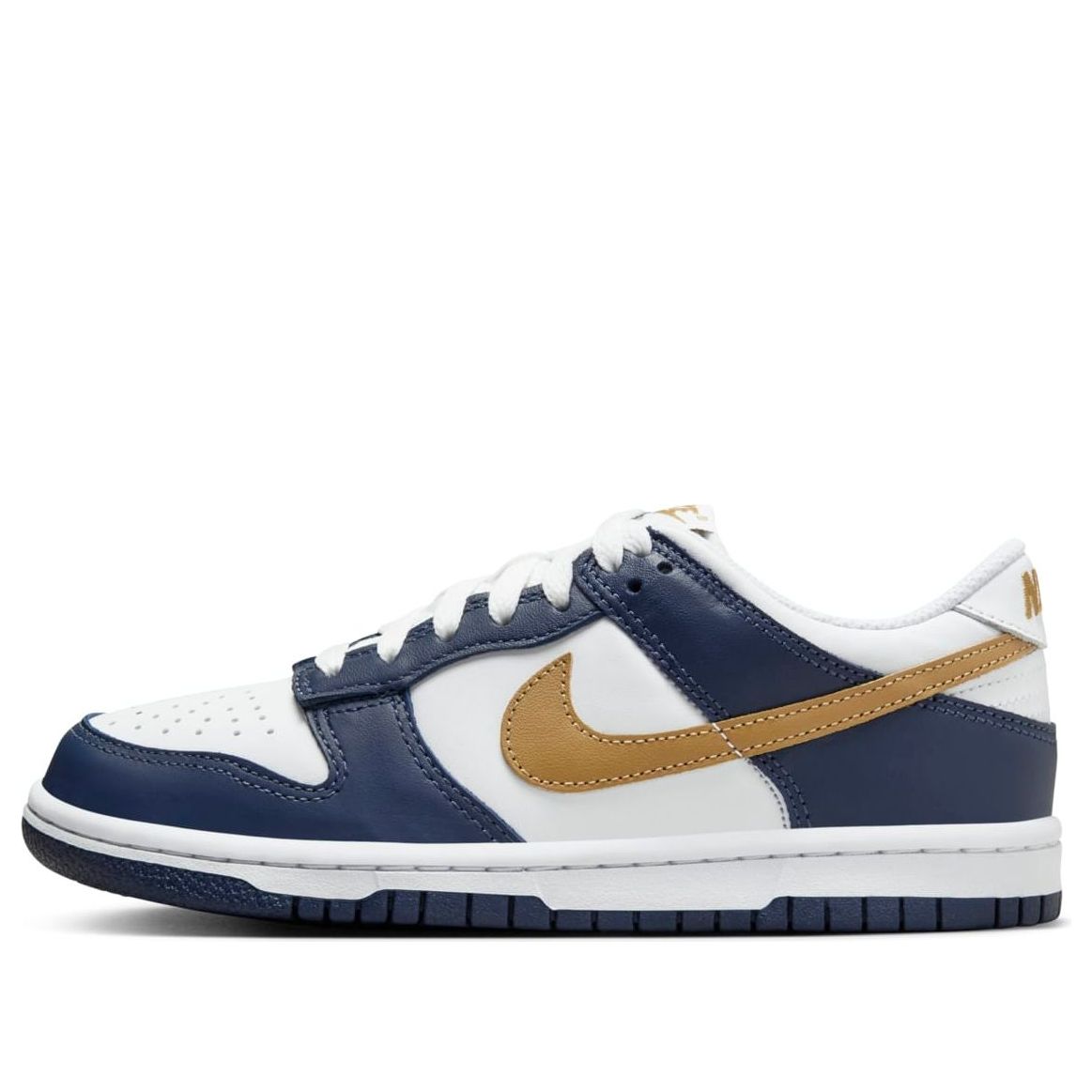 (GS) Nike Dunk Low 'Midnight Navy Wheat' FB9109-111