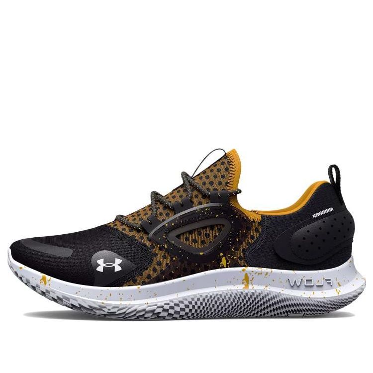 (WMNS) Under Armour Flow Velociti MVMNT 'Black Cruise Gold' 3024146-004