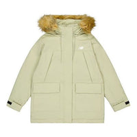 (WMNS) New Balance Winter Mid-Down Jacket 'Lime Green' AWJ34305-FUG