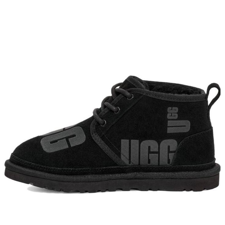 (WMNS) UGG Neumel Scatter Graphic 'Black' 1134524-BLK