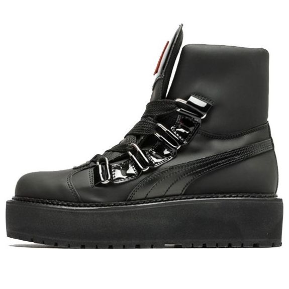 (WMNS) PUMA Fenty x Sneaker Boot 'Black' 363040-01