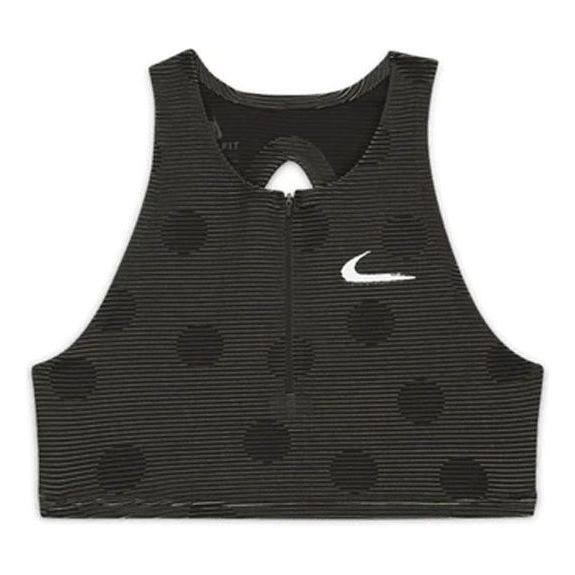 (WMNS) Nike x Off-White Crop Top 'Black Dot' CU2481-010